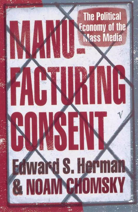 Actual product image manufacturing consent (English, Noam Chomsky, Edward S Herman, 1995)