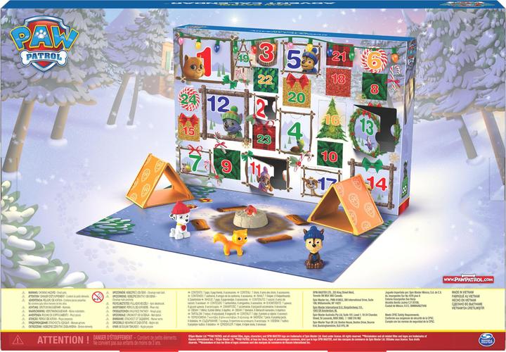 Actual product image Paw Patrol Advent calendar