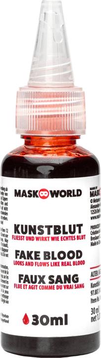 Produktbild Maskworld Kunstblut Flasche mit Dosierspitze