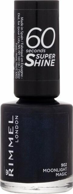 Produktbild Rimmel London Rimmel - 60 Seconds Super Shine - Nail Polish 8 Ml 902 Moonlight Magic By Rita Ora (902 Moonlight Magic By Rita Ora)