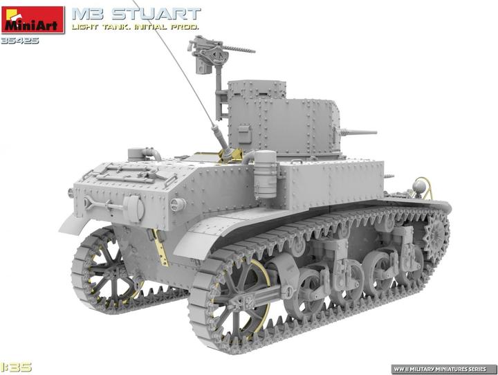 Produktbild 1:35 M3 Stuart leichter Pz. frühe Prod.