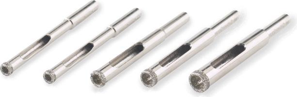 Actual product image Dierre Rubi 4904 - Bit Stoneware Easy Kit 6,8,10 and 12 mm. (Additional padding)