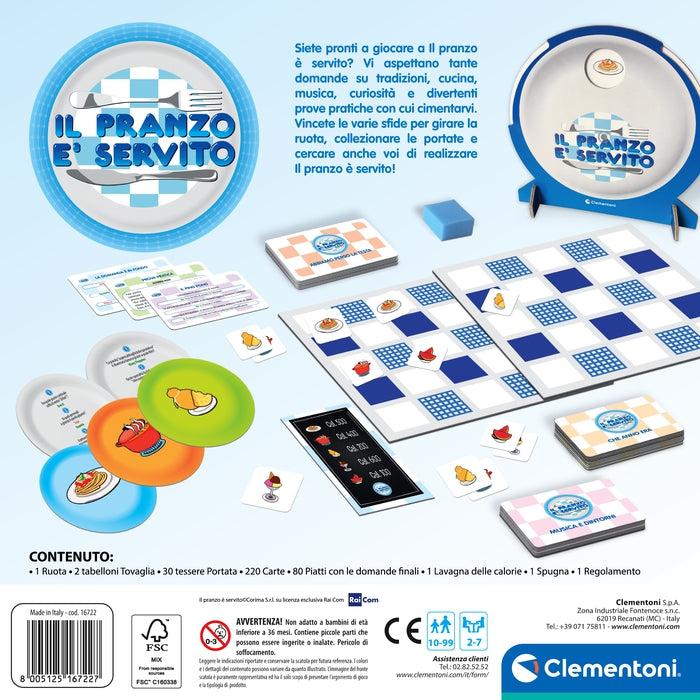 Produktbild Clementoni Mein erstes LUNCH  GEDECKT 30 min Brettspiel Familie (Italienisch)