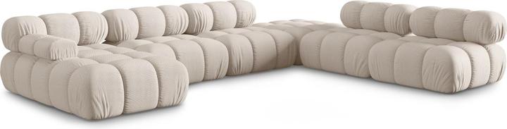 Actual product image Micadoni Modular Panoramic Right Corner Sofa, "Bellis", 7 Seats, 376x282x70Made in Europe (Sofa landscape)
