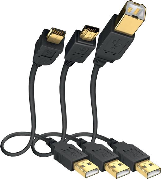 Produktbild Inakustik Premium High Speed USB (5 m, USB 2.0)