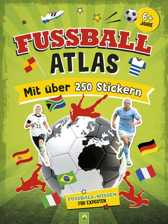 Produktbild Fussball-Atlas. Mit über 250 Stickern