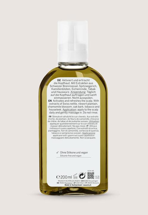 Actual product image Rausch Scalp tonic with Swiss herbs (200 ml)
