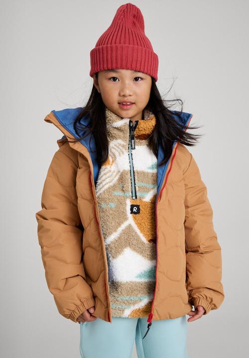 Produktbild Reima Kinder Daunenjacke Fossila Peanut Brown (122)