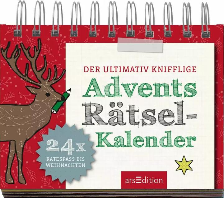 Produktbild Der ultimativ knifflige Rätsel-Kalender