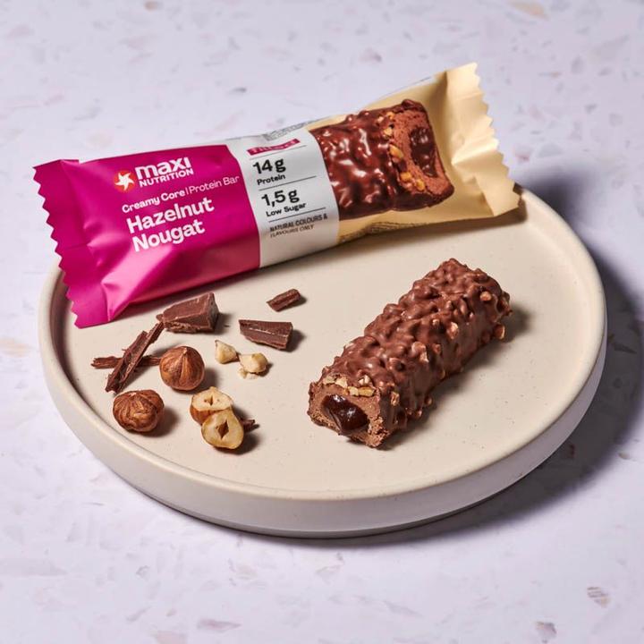 Immagine prodotto Maxi Nutrition Barretta al cuore cremoso Hazel (Torrone, Nocciola, 1 pz., 45 g)