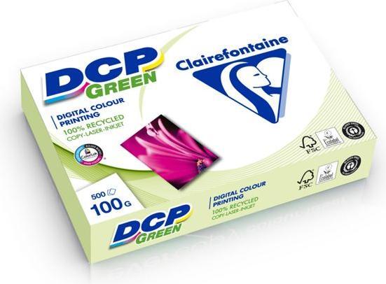 Immagine prodotto Clairefontaine Carta da lettere con stampa a secco DCP Green, A4, 100 g, confezione da 500 pezzi (100 g/m², 500 x, A4)