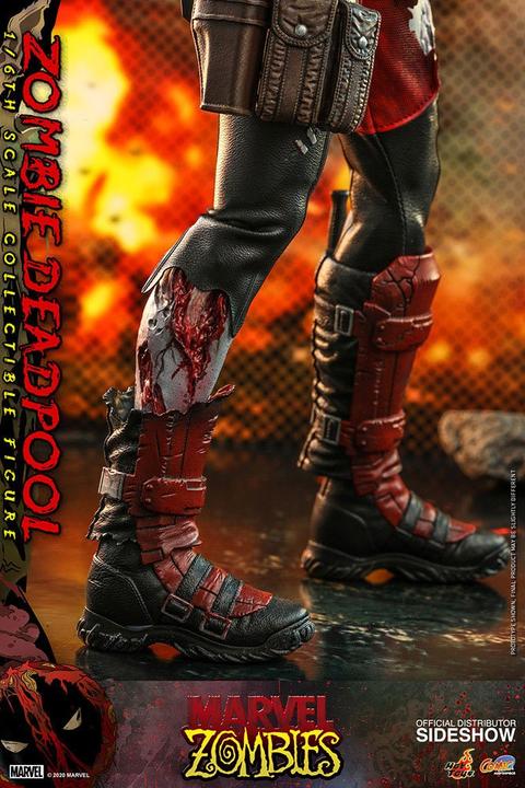 Immagine prodotto Hot Toys Marvel Zombies "Zombie Deadpool", personaggio d'azione del fumetto Masterpiece