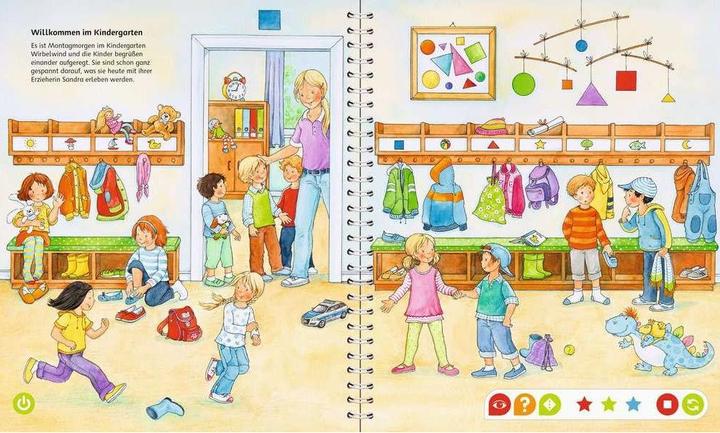 Actual product image tiptoi Vorschulwissen (German, Silke Voigt, Kirstin Jebautzke, 2016)