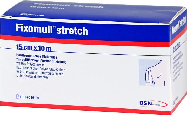 Produktbild BSN Fixomull stretch 10 m x 15 cm hautfreundliches Klebevlies, 1 St. Pflaster (1 x)