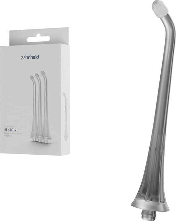Immagine prodotto Zahnheld Beccuccio di ricambio Sensitive 3x Bianco (Accessori per irrigatori orali)
