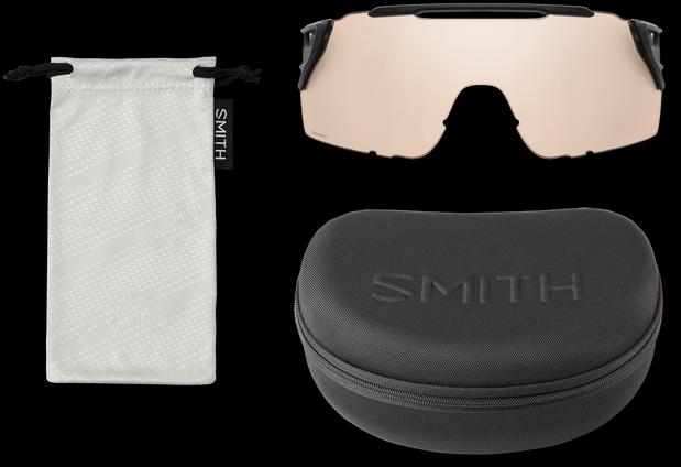 Actual product image Smith Attack Mag (Black, photochromic clear to grey)