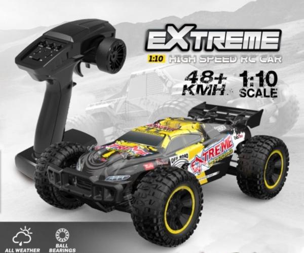 Produktbild Es-toys RC Elektro Buggy 1:10 Mit 2,4Ghz Fernsteuerung, 48 Km/H, Allradantrieb - 1700 MAh LiIon "Extreme 202 (RTR Ready-to-Run)