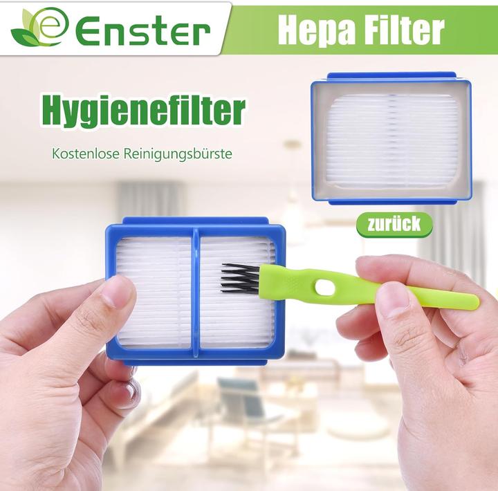 Actual product image Ecnaka Filterset für AEG QX9 Staubsauger