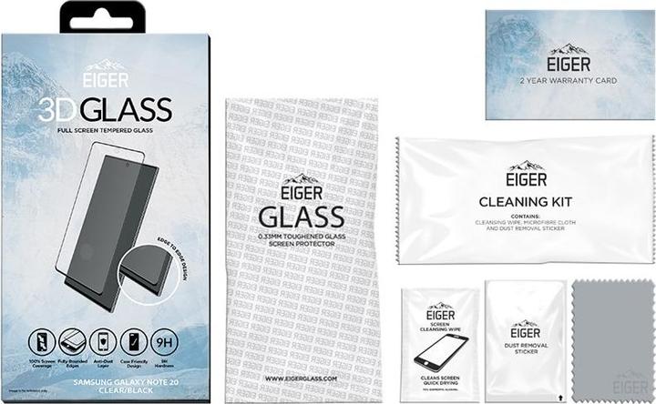 Produktbild Eiger Mountain Glass Clear Edge (1 Stück, Samsung Galaxy Note 20)
