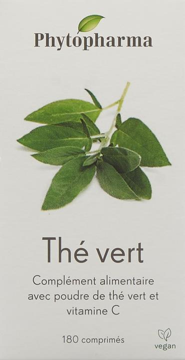 Image du produit Phytopharma Thé vert (1 pièce(s), Cachets, 120 g)