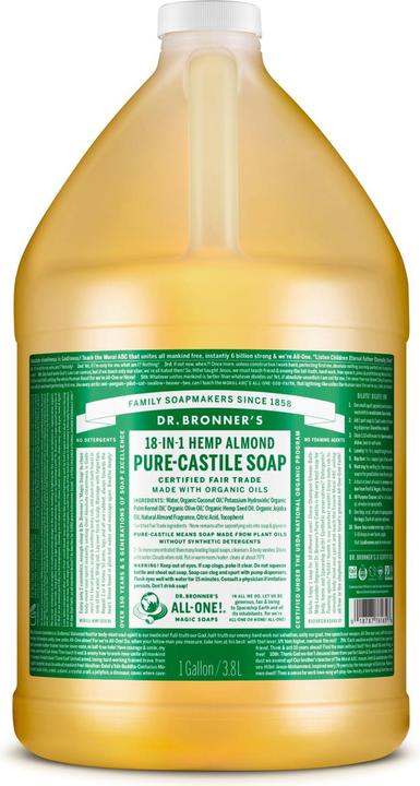 Dr. Bronner's 18-in-1 (Flüssigseife, 3800 ml)