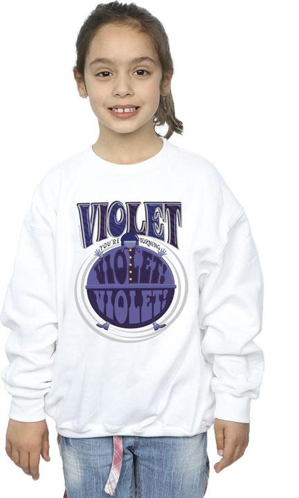 Immagine prodotto Willy Wonka & the Chocolate Factory Violet Turning Violet Felpa Ragazze (128)