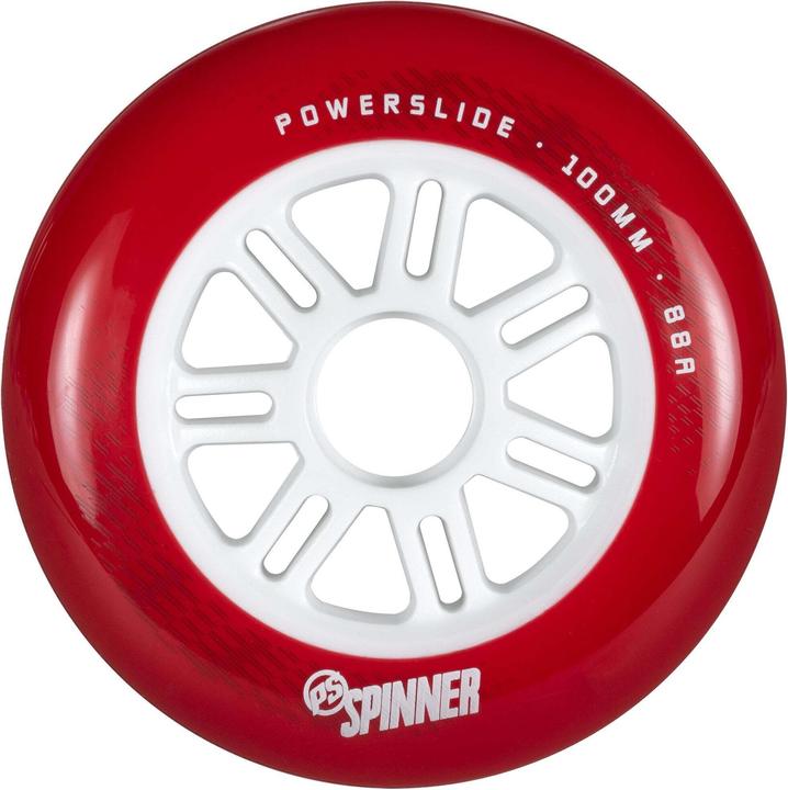 Powerslide Skateboard Wheels Spinner 3-Pack 2023 (100 mm, 88a)