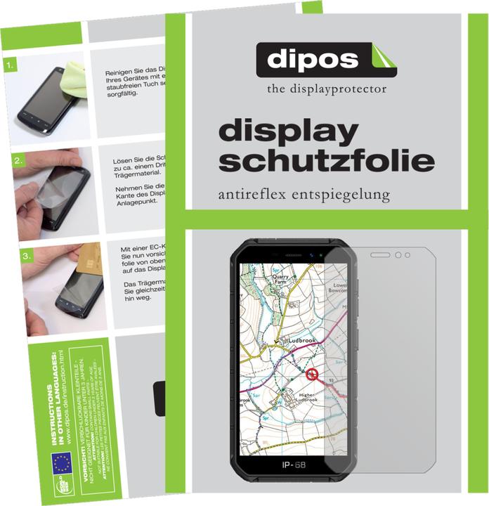 Produktbild Dipos Displayschutzfolie Antireflex (6 Stück, Ulefone Armor X7 Pro)