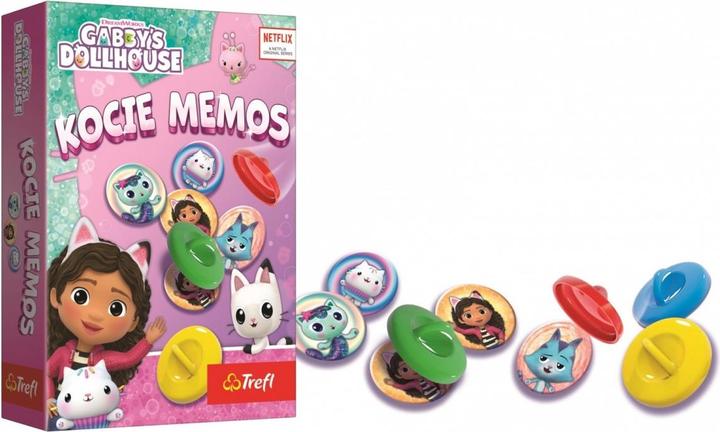 Immagine prodotto Trefl Gioco Cat Memos La casa del gatto di Gabi