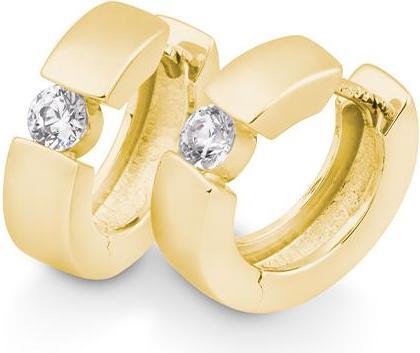 Breuning Creolen - BRILL. 0,30 Ct. H/si (585, - Gold)