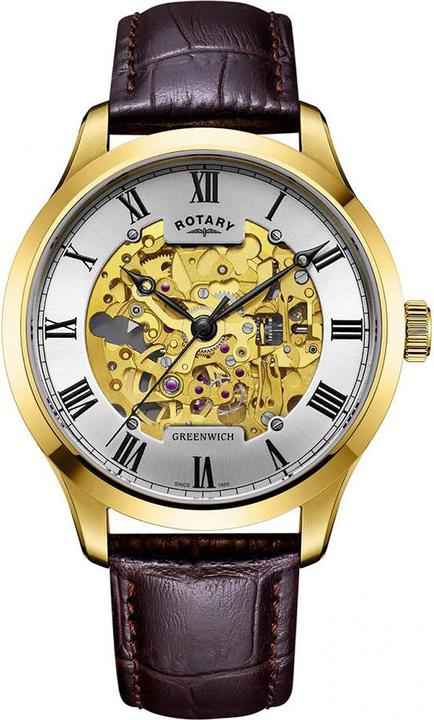 Rotary GS02941/03 Greenwich Automatik 42mm 5ATM (Analoguhr, 42 mm)