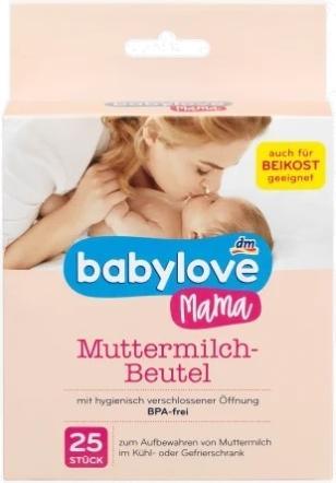 dm babylove Muttermilchbeutel