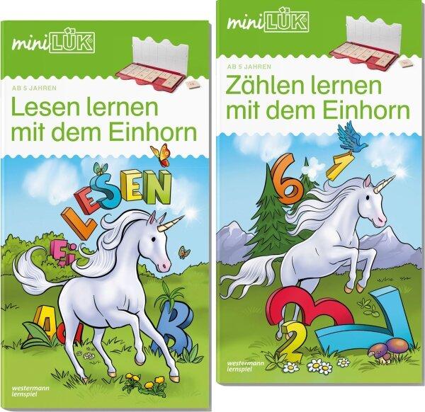 Produktbild Mini LÜK Zählen und Lesen lernen mit dem Einhorn (Deutsch, 2018)