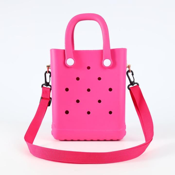 Only-Bags.Store 1 Stück Mini Sommer Strandtasche, EVA Loch Reisetasche, Outdoor Sport Pool Boot Hochwertige