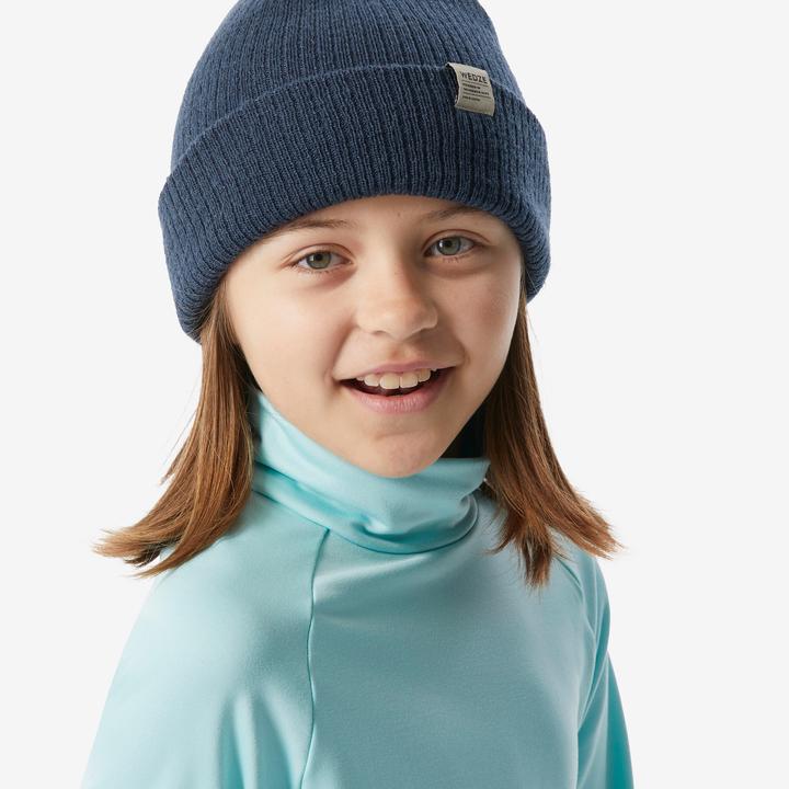 Immagine prodotto Wedze Camicia funzionale da sci per bambini a collo alto - BL 500 turchese (122)