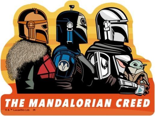 Immagine prodotto Disney STAR WARS The Mandalorian Staffel 3 Die-Cut Aufkleber A