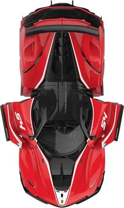 Actual product image Rastar car model Ferrari FXXK EVO building Kit, 96900