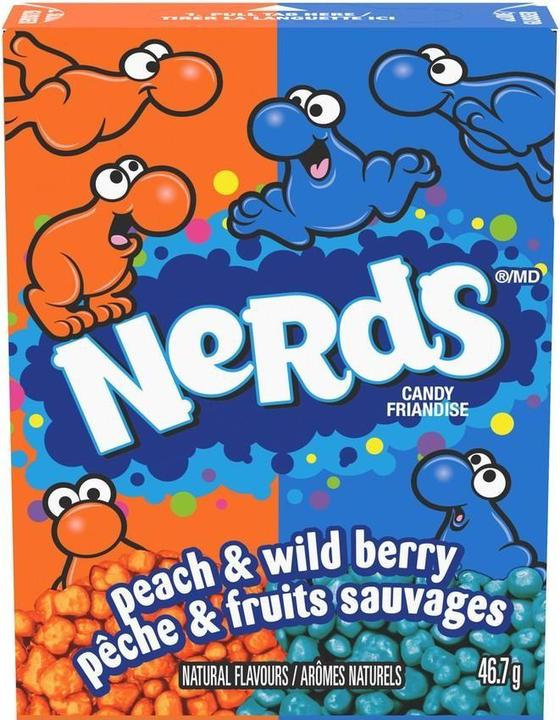 Produktbild Nerds Wildberry - Peach Kiste (1104 g)