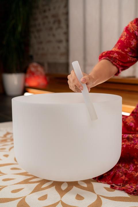 Actual product image Meinl Crystal Singing Bowl 16" - Note D3 / 440Hz (Percussion)