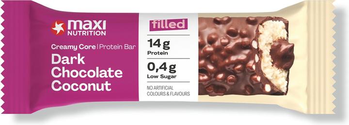 Produktbild Maxi Nutrition Creamy Core Bar Dark Coconut (Schokolade, Kokosnuss, 1 Stk., 45 g)