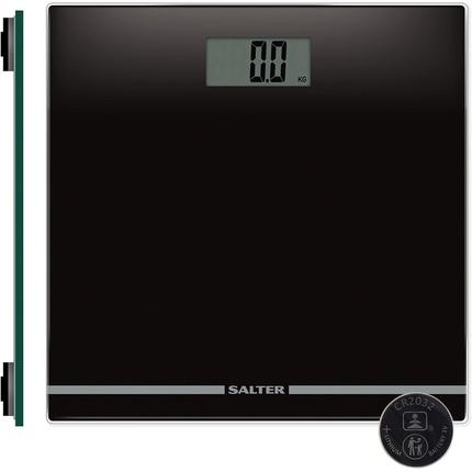Salter 9205 BK3RCEU16 Large Display Glass Electric Scale Black (180 kg)