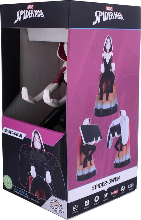 Image du produit Exquisite Gaming Marvel Comics : Spider Gwen- Cable Guy (20 cm) (PC, Xbox Series X, Xbox 360, Xbox One S, Switch, PS5, PS4)