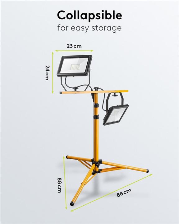 Actual product image Goobay LED construction spotlights (8500 lm)