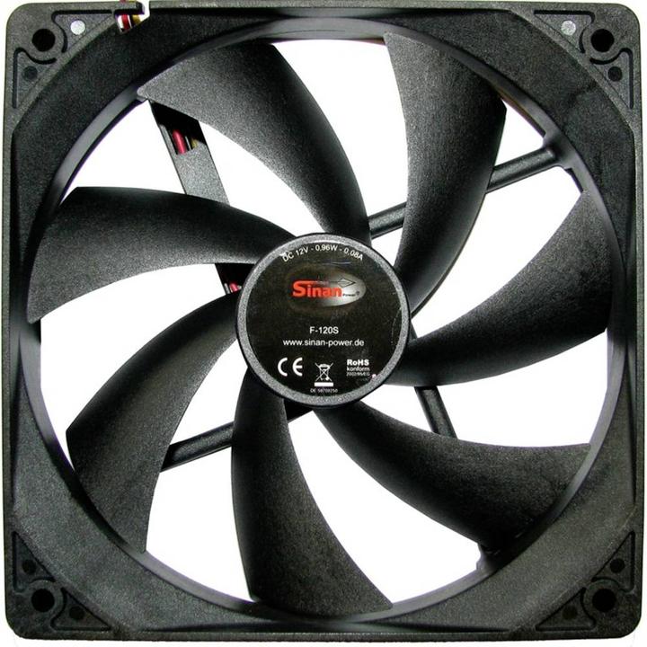 Immagine prodotto Intertech Sinan F120-S ventola per case da 120mm (120 mm, 1 x)