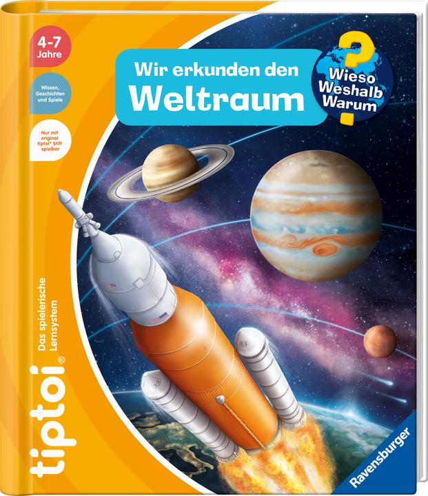 Produktbild Ravensburger Wieso? Weshalb? Warum? Wir erkunden den Weltraum (Deutsch, Heike Tober, 2024)