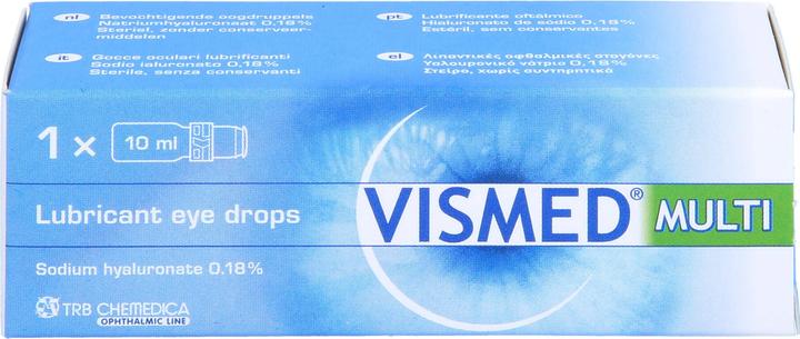 Produktbild TRB Chemedica VISMED multi Augentropfen, 10 ml Lösung (10 ml, 10 ml Lösung, VISMED multi Augentropfen)