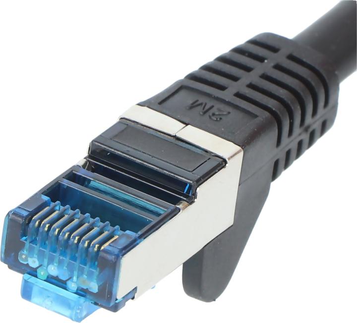 Actual product image Goobay Netzwerkkabel (S/FTP, CAT6a, 5 m)