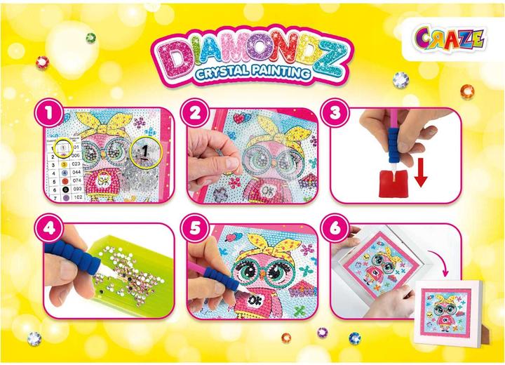 Actual product image Craze Diamondz Painting Starter Set Fashion
