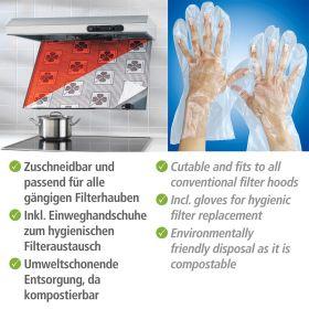 Produktbild Wenko Flachfilter für Dunstabzugshaube 57x47cm 2Stück