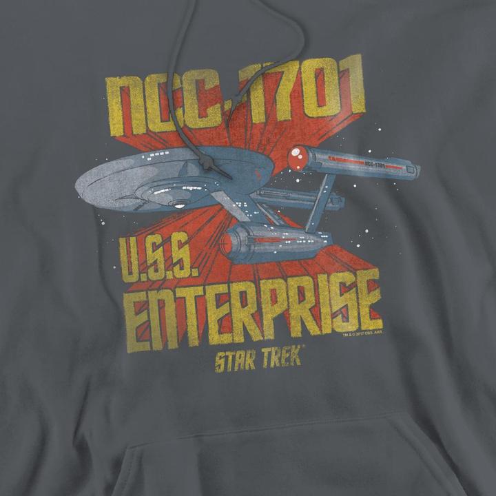 Immagine prodotto NCC-1701 Felpa con Cappuccio Uomo (S)